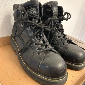 Dr Marten Steel Toe Ironbridge Industrial Work Boots Steel Air Wair Y2K